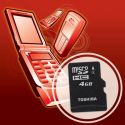 Новая карта памяти microSDHC на 4 Гб от Toshiba